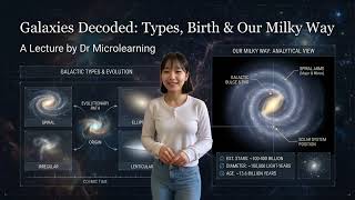 Galaxies Decoded - Types, Birth & Our Milky Way 6 Minutes