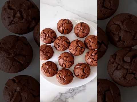 Шоколадные кексы. Лёгкий рецепт вкусного десерта.