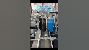 10ml vial bottle labeling machine automatic small bottle labeling line #labelingmachine #vials