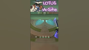 Best A-Site Lotus Cypher Setup With One Way Cages #valorant #valorantclips #shorts
