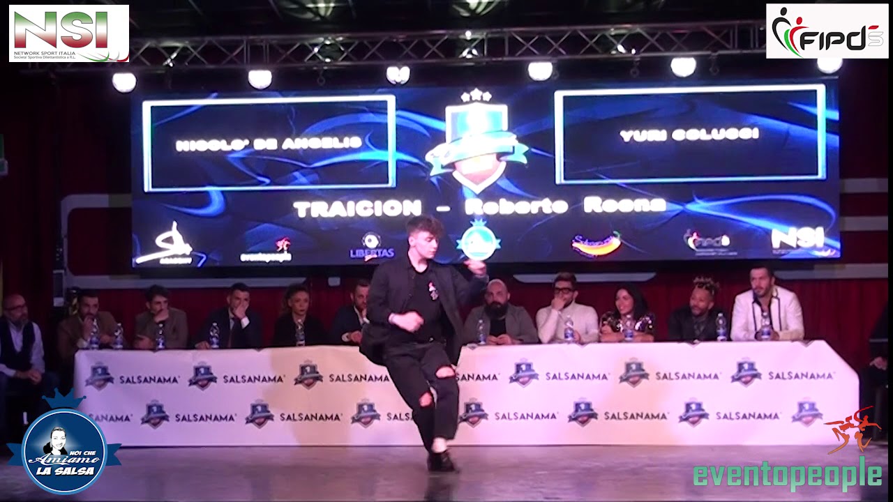 SALSANAMA' 2020 :  NICOLO' DE ANGELIS  VS  YURI COLUCCI - PROFESSIONAL MEN -  88