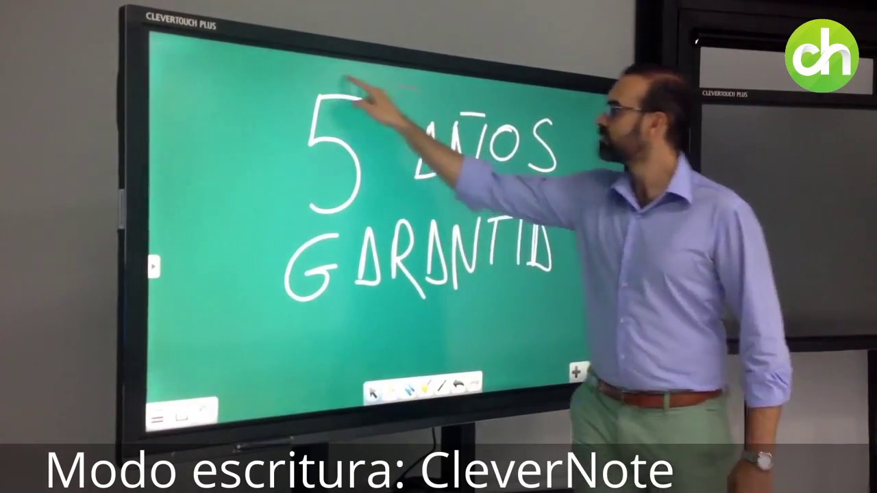 Pizarra Táctil Interactiva Clevertouch 65 V Series para Educación