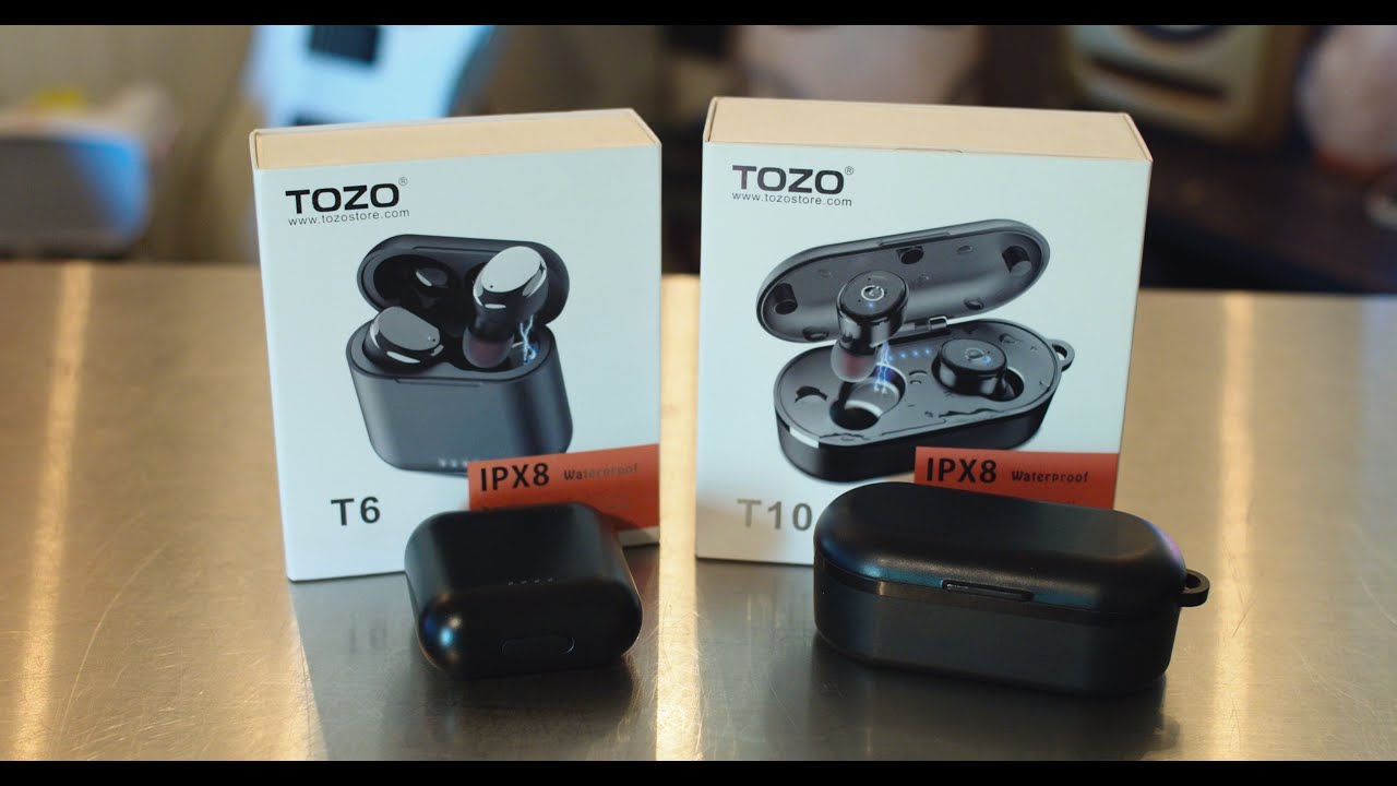 Tozo T10 Vs. Tozo T6 Wireless Earbuds!!! Which One Should You Buy?!