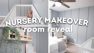 BABY BOY NURSERY MAKEOVER | DIY BOARD AND BATTEN ACCENT WALL