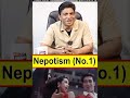 Nepotism in Bollywood😱 | Raaj kumar | #nepotism #bollywood #shorts #joinfilms #actor