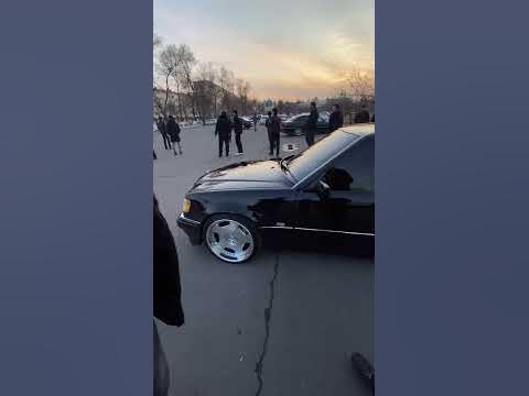 W124 E500 Волчок идеал - YouTube
