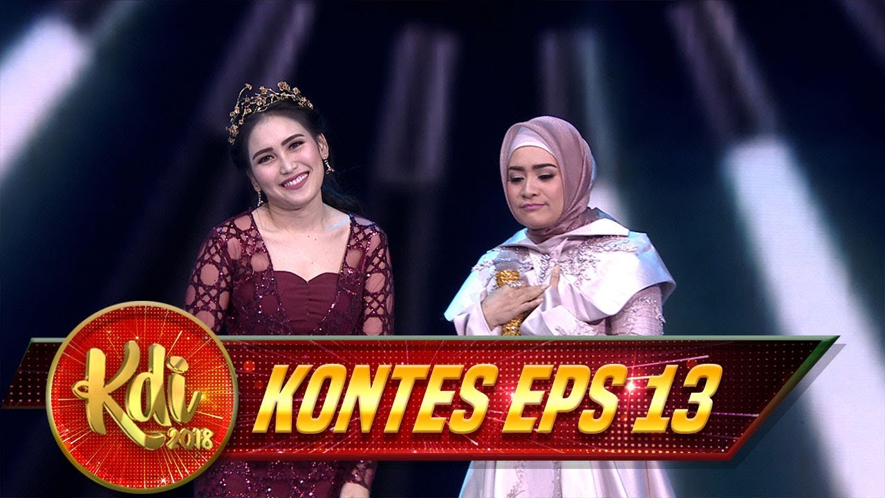 Duet Asyik Ayu Ting Ting Dan Ikke Nurjanah SENDIRI SAJA   Kontes KDI Eps 13 228