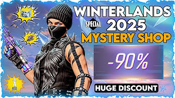WINTERLANDS MYSTERY SHOP | FREE FIRE NEXT MYSTERY SHOP | WINTERLANDS 2025 MYSTERY SHOP