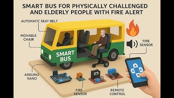 HVS-4600. Smart Bus for Physically and Elderly People with Fire Alert.