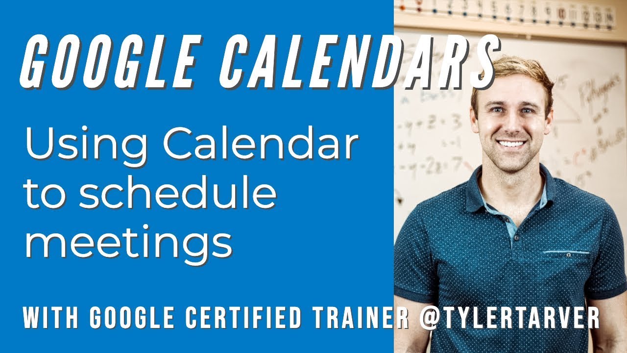 How to Use Google Calendar to schedule meetings YouTube