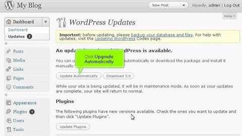 How to update your WordPress installation | FastDot Cloud Hosting