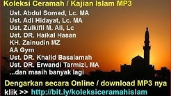 Kumpulan Ceramah Kajian Islam MP3 Ustadz Abdul Somad, Adi Hidayat dll Bisa Didownload  - Durasi: 0:56. 