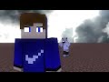 1 vs 4 fight minecraft animation  template by iliyan gamer