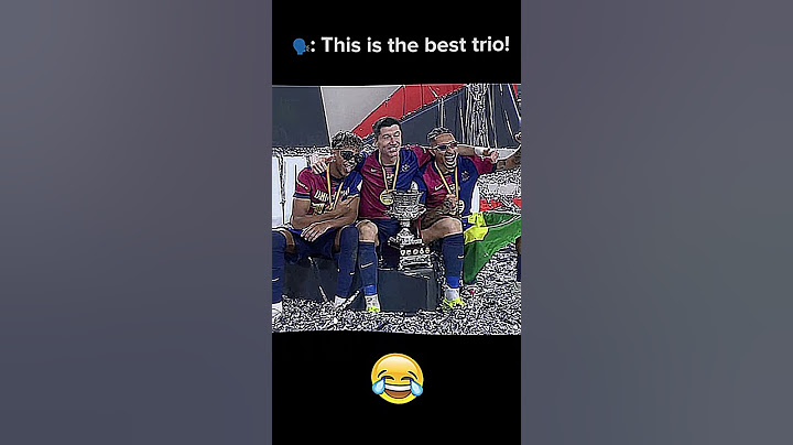 MSN☠️☠️ #football #fc24 #barcelona #spain