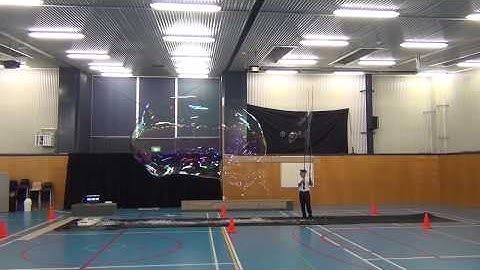 Adelaide Man Bursts World Record with Giant Bubble