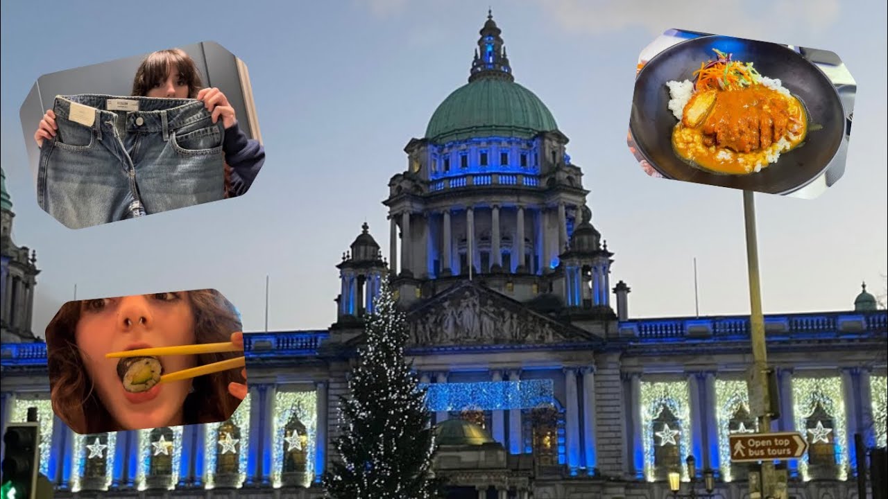 Day out in Belfast VLOG ~ shopping, eating and more !!