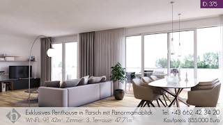 Immobilienfilm: Bamberger Immobilien/Exklusives Penthouse in Salzburg/Parsch