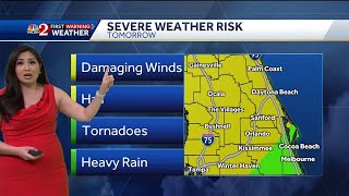 First Warning Weather Day Wednesday: Strong winds, hail, heavy downpours possible screenshot 5