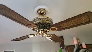 A&G Machinery "Bentley" Vintage Ceiling Fan model LG-IG-FG (ornate/cane)