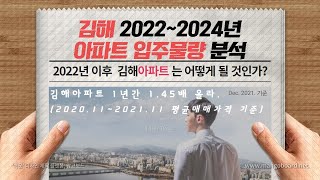 2022년~2023년 김해아파트 입주물량 총정리+ 김해…