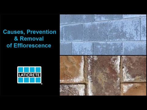 Video: Efflorescence: What Is It, The Reasons For Its Appearance On Concrete, Tile, Plaster, Wood And Other Surface, How To Remove It With Folk And Other Means