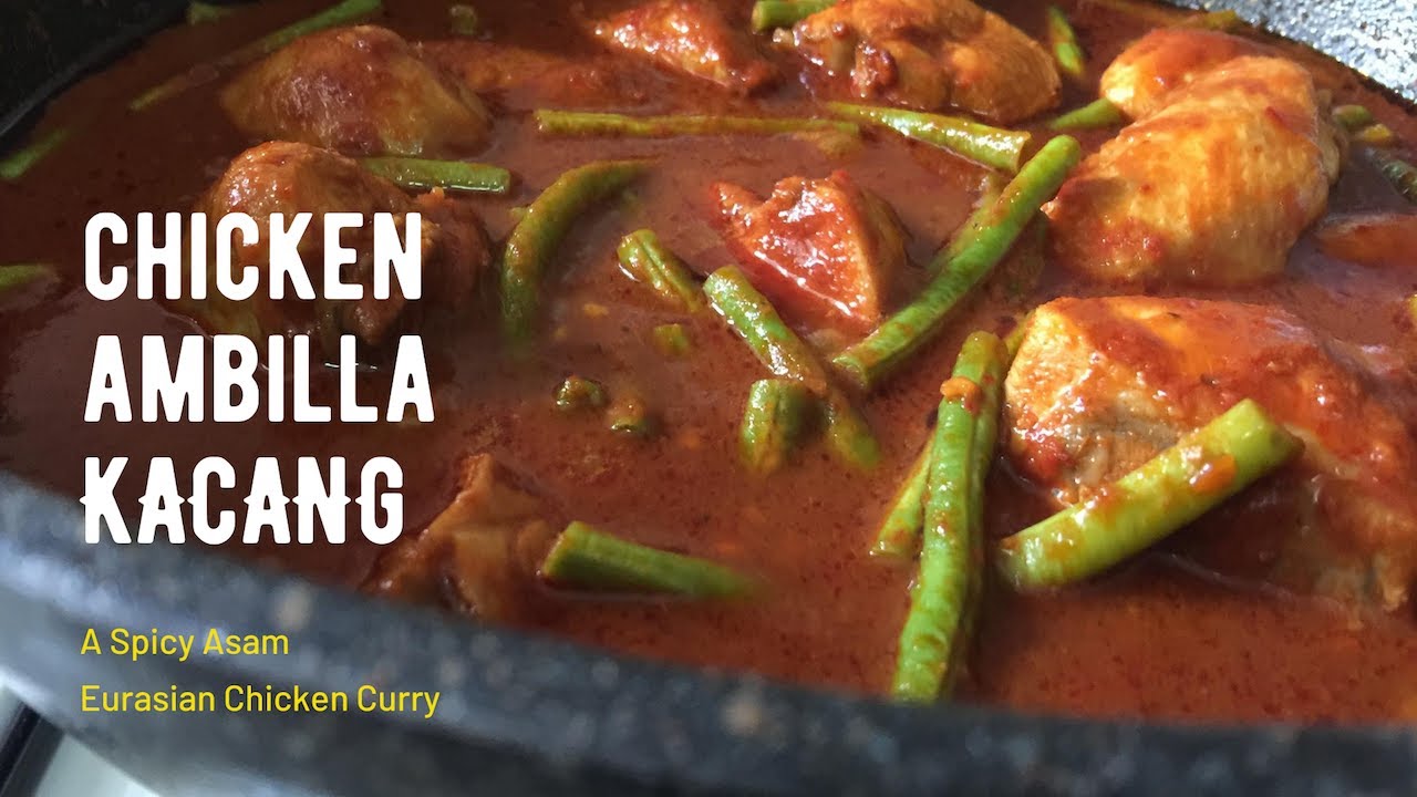 Margaret's Eurasian Ambilla Kacang Full Recipe | So Delicious - YouTube