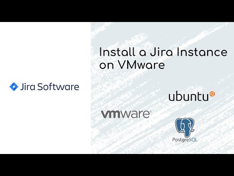 Install a Jira Server / Data Center instance on VMware