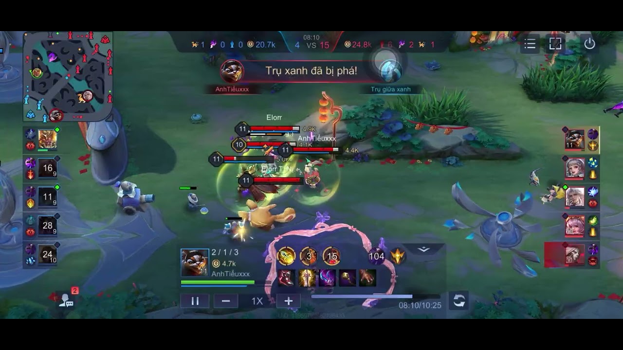 Bị đè thì cho tim gank 