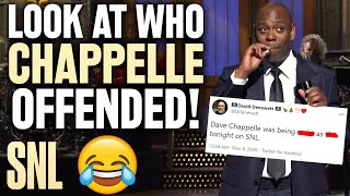 Dave Chappelle SNL Stand-Up Monologue - Look Who's Offended!