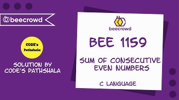 beecrowd Problem 1159 - Sum of Consecutive Even Numbers solution( Bangla ) | C language