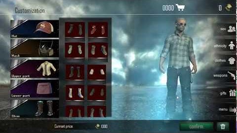 Game similar PUBG created Unity3d - Menu and Store - progress 6