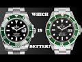 New Rolex SUBMARINER Starbucks 126610LV VS Kermit 16610LV