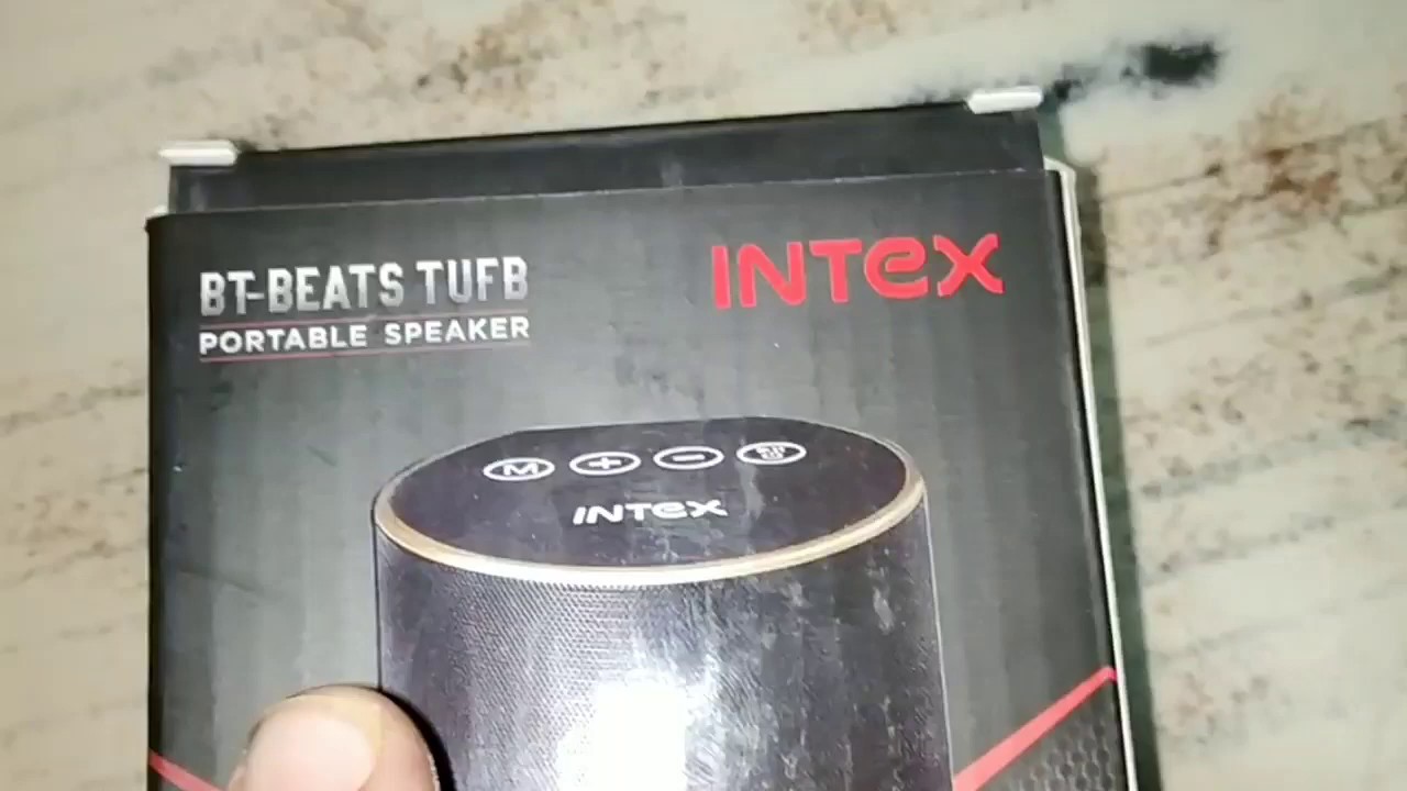 Intex Bluetooth Speaker Premium Gold 