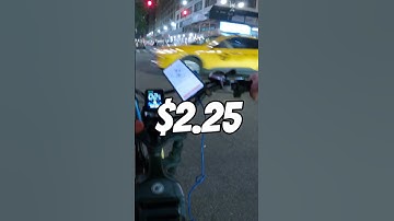 I took a no-tip order! #doordash #ubereats #gigeconomy #grubhub #fooddelivery #ytshorts #shorts #nyc