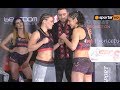 Nicole stoll vs christina stelliou  weighin faceoff  sfc 6 warrior honour  rwmma