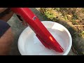 ทดสอบปืนฉีดน้ำไฟฟ้า spyra 2 สีแดง (กระบอกที่ 3)