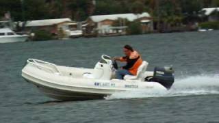 2008  13 Nautica 13 FT  Rib Inflatable boat with 50 HP Yamaha outboard  - Fast !