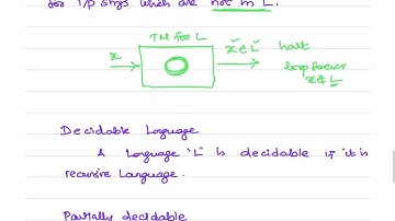 Recursive and recursively enumerable languages
