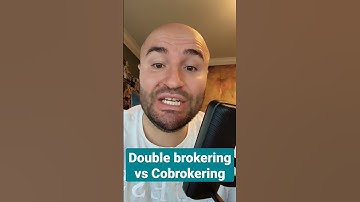 double brokering vs cobrokering. what