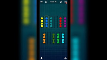 Ball Sort Puzzle Level 96 Solved