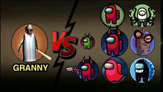 Granny Vs Among Us but Legendary Impostors in Shadow Fight 2