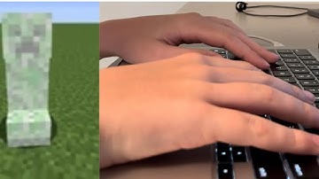 How I play minecraft on a trackpad