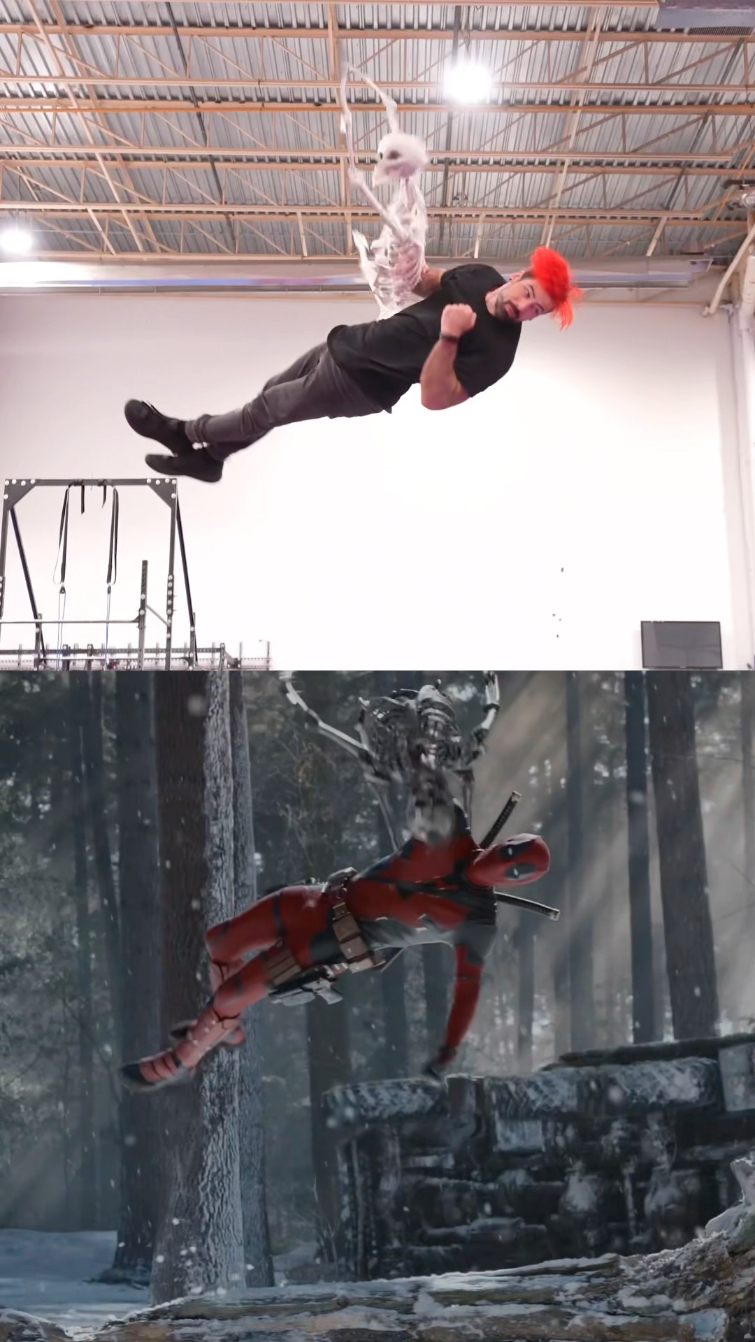 Deadpool stunt IN REAL LIFE ?