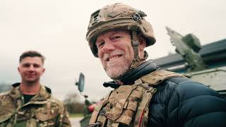 Respect The Range – Mike Tindall visits Salisbury Plain Training Area