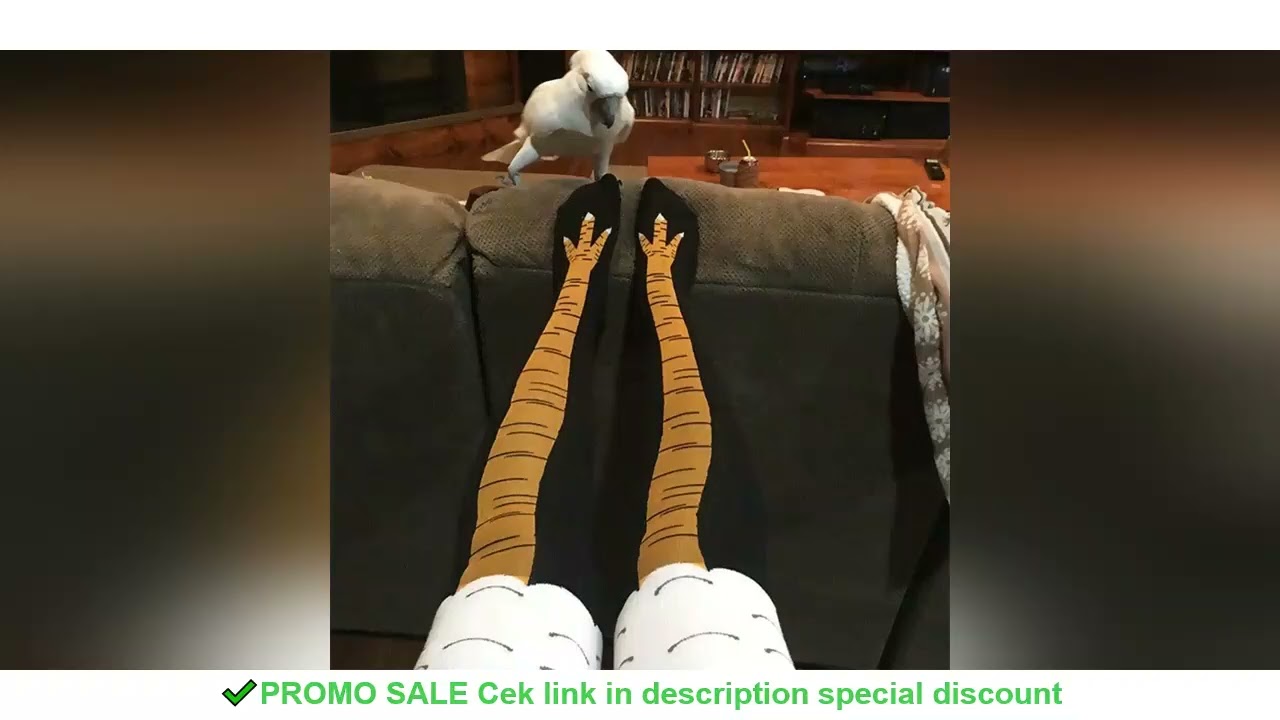 Men Funny 3D Chicken Socks Print Cartoon Cosplay High flexibility Thigh High Sock Cotton Fashion Thi