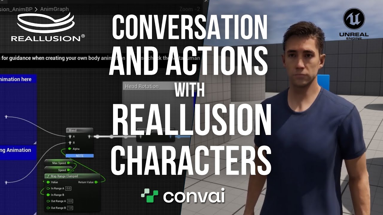 AI NPCs with Reallusion Character Creator | Convai Unreal Engine