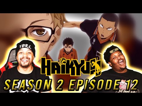 HUGE Challenge! Haikyuu reaction Season 2 Episode 12.