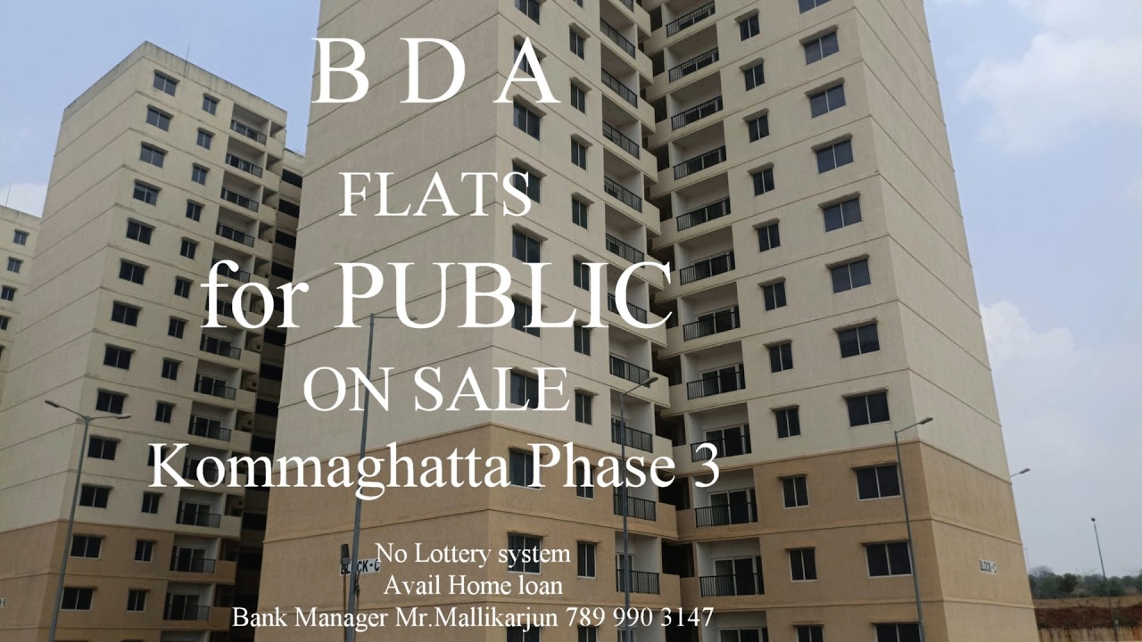 BDA Flats Kommaghatta Phase 3 - Ready to move in