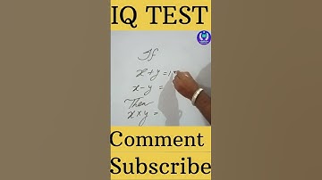 IQ TEST 🤯🤔#impossible #challenge #quiz #puzzle #maths #shorts #short #ssccgl #ssc #trending #trend