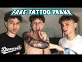 FAKE Tattoo Prank on Brothers